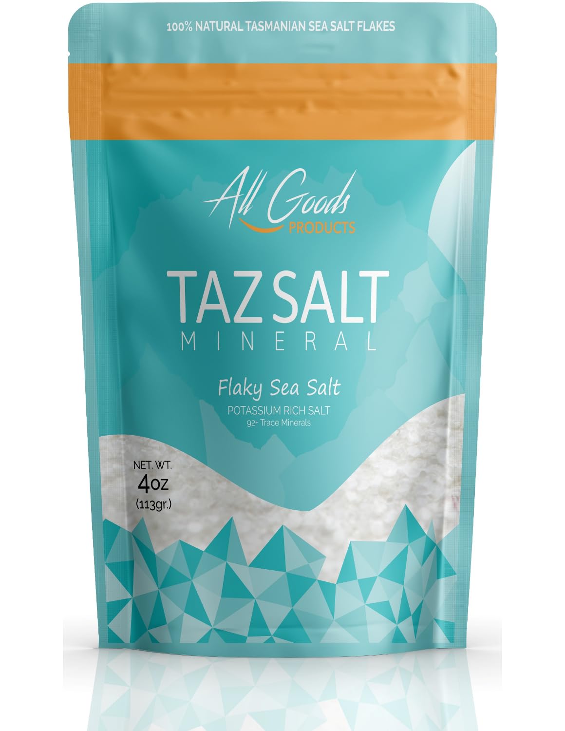 All Goods TazSalt 4oz Mineral MICRO Flaky Sea Salt