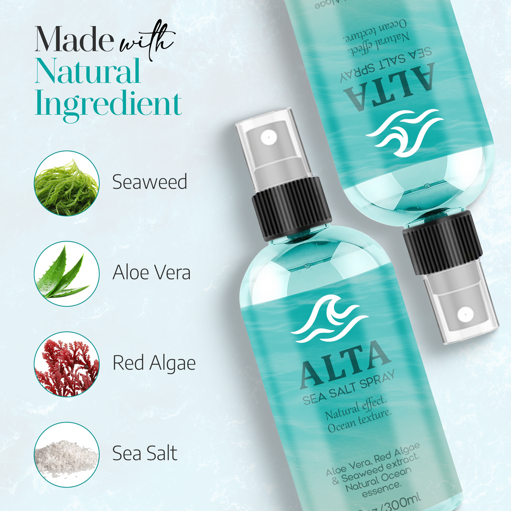 Alta 10oz Sea Salt hair Spray Texturizing  Volumizing.