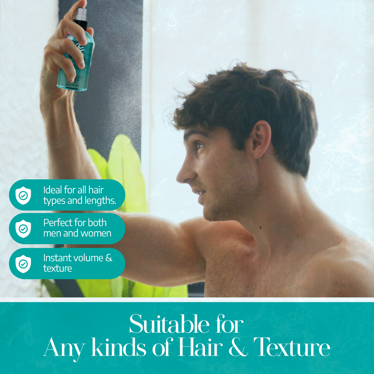 Alta 10oz Sea Salt hair Spray Texturizing  Volumizing.