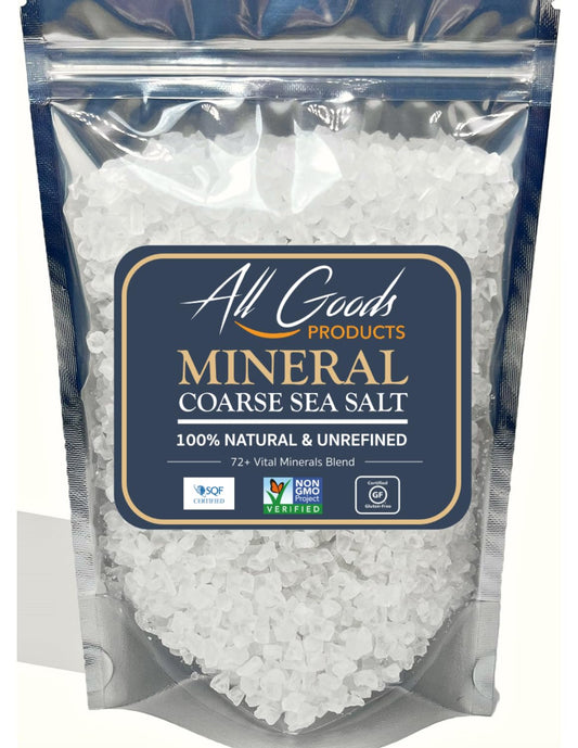 Crystals Coarse Mineral Sea Salt 1Lb.