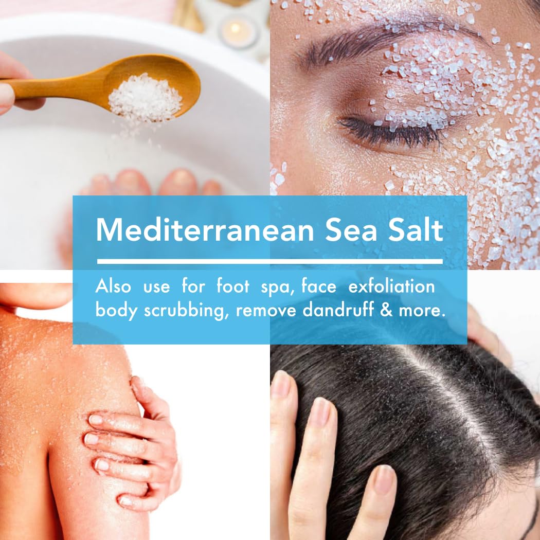 Mediterranean Coarse Sea Salt For Grinder Refill 8oz